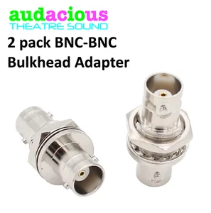 Adattatori per paratie originali Shure BNC (95A8994) - Confezione da 2 (coppia) - Foto 1 di 2