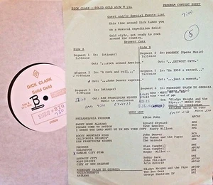 RADIO SHOW: DICK CLARK GOLD 270 ROUND THE COUNTRY! GLEN CAMPBELL,NILSSON,ANIMALS - Picture 1 of 1