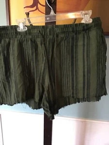 Corto corto verde Time True Linen XL 16-18 - Foto 1 di 8
