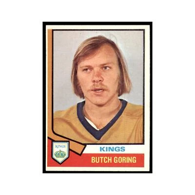 Butch Goring 1974 Topps #74 Hockey Cards Hockey Card EX - Image 1 of 3
