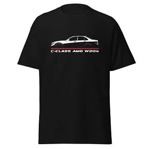 Premium T-shirt For Mercedes C-Class AMG W204 2007-2014 Fans Birthday Gift - Picture 1 of 5