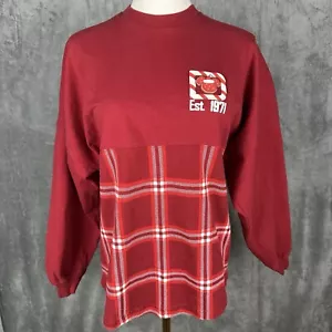Disney Spirit Jersey WDW Christmas Holiday Snacks Plaid Red XS Classic Treats - Picture 1 of 24