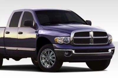 For 2002-2005 Ram Duraflex 4.5" Off Road Bulge Front Fenders - 2 Piece Foto 1 de 4