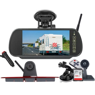 Digital Wireless 7'' Monitor Rear View Backup Camera For Mercedes Benz Sprinter - Image 1 of 4
