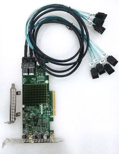 Supermicro LSI 9300-8i 12 Gbps SAS HBA modalità IT ZFS FreeNAS unRAID + cavo 2*8683 - Foto 1 di 4