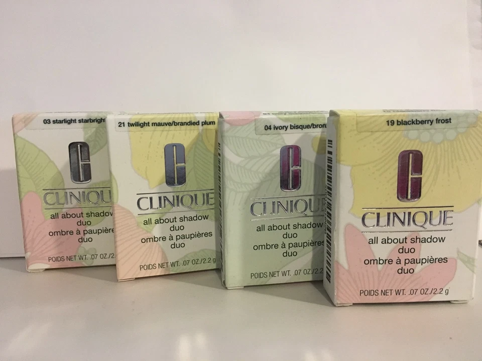 Clinique All About Shadow Duo - Choose Shade - 2.2g/0.07oz Full Size New in Box - Image 1 of 1