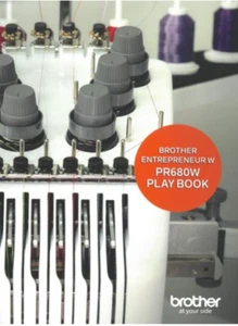 Libro de jugadas Brother Entrepreneur con PR680W - Imagen 1 de 1