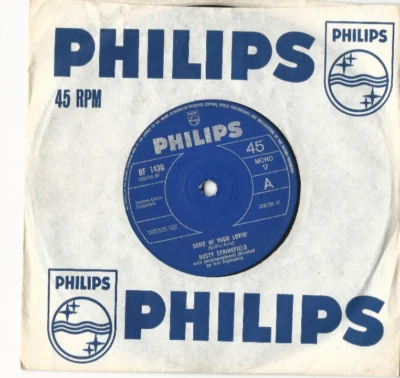 Dusty Springfield : Some of your Lovin'  : 45 RPM 1965 - Image 1 of 2