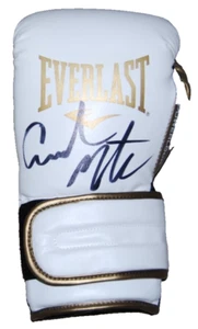 CURMEL MOTON signed (Super Featherweight) Everlast Boxhandschuh BECKETT BR00355 - Bild 1 von 2