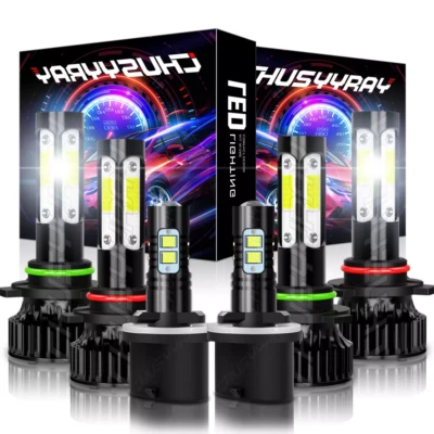 Para Isuzu Ascender 2003-2008 6000K Blanco Faro LED + Kit Bombillas Antiniebla 8PC Foto 1 de 4