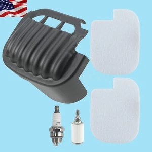Air Filter & Cover Kit For Poulan P3314 P3314WS P3314WSA P3416 P3516PR Chainsaw - Picture 1 of 10