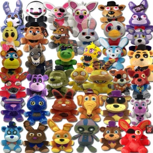 Five Nights at Freddy's FNAF Horror Game Plush Doll Bear Bonnie Kids Toy Gifts - Picture 1 of 62