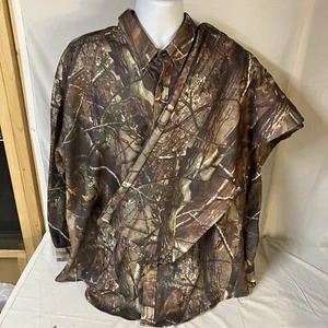 No Trace Dan River Mens Hunting Suit Set Pants 3X 50W 31L Top 2X Realtree Camo - Picture 1 of 14