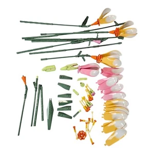 Famiredo Lily Flower Building Block Set Artificial Flowers Replacement Pieces - Picture 1 of 4