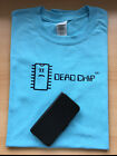 Gamer Unisex blue T-shirt  with Dead Chip Design