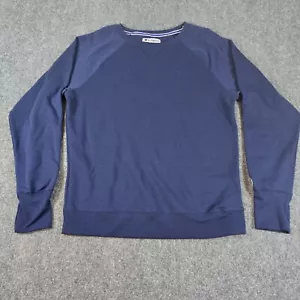 CHAMPION Felpa Uomo M Blu Manica Lunga Girocollo Abbigliamento Sportivo Cotone/Poliestere - Foto 1 di 14