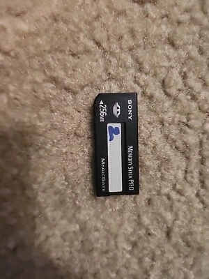 Sony Genuine Memory Stick Pro Magic Gate 256MB MSX-256S Camera Memory Card OEM - Image 1 of 2