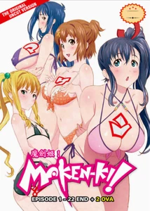 Maken-Ki! (Maken-Ki! Battling Venus) SEA 1+2 (Vol. 1-22 End) + 2 OVA *Uncut Ver* - Picture 1 of 2