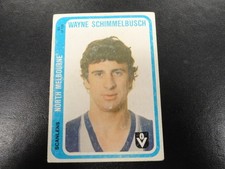 1979 SCANLENS CARD NO.65 WAYNE SCHIMMELBUSCH NORTH MELBOURNE