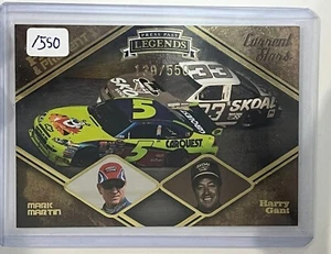 Harry Gant Mark Martin #PP4 HOF 2009 Press Pass Legends Past & Present /550 - Picture 1 of 2