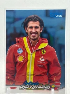 2024 Topps Paddock Pass #22 Antonio Giovinazzi /50 Blue SP - Picture 1 of 3