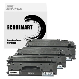 3 Stück Tonerkartusche Ersatz für HP CE505X 05X MICR P2050 P2055d P2055x P2055n - Bild 1 von 1