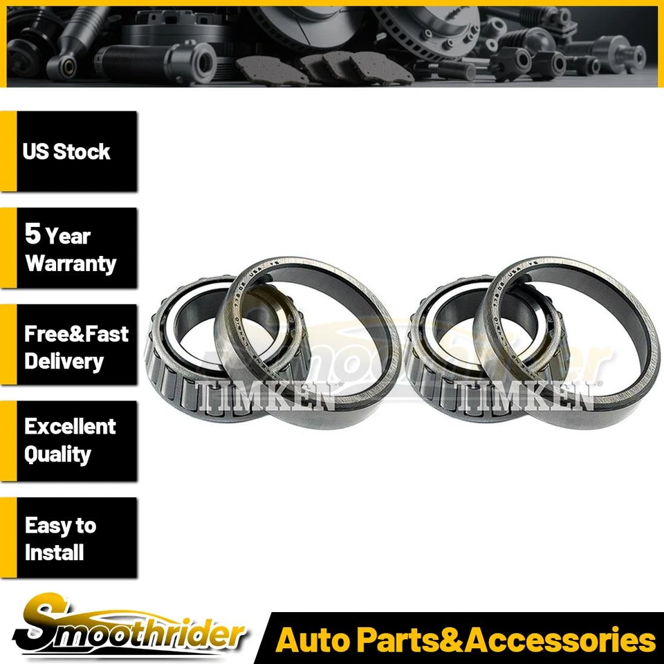 Cojinete de eje de entrada de transmisión manual trasera Timken 2 piezas para Saab 99 1975-1978 Foto 1 de 4