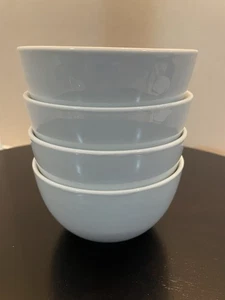 Denmark Tools For Cooks White Porcelain Cereal Soup Bowls 5-1/2” Set Of 4 - Picture 1 of 6