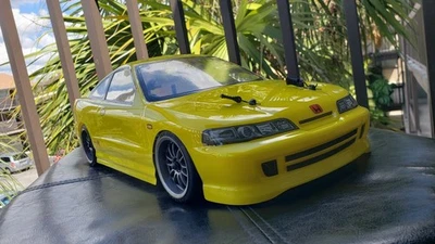 Traxxas 4-Tec 2.0  ACURA INTEGRA TYPE-R  SHELL#BODYONLY#190mm#NICE#READ# - Image 1 of 4