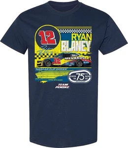 Ryan Blaney 2025 Darlington Throwback T-Shirt - Größe: Large - NEU mit Etikett - Bild 1 von 2