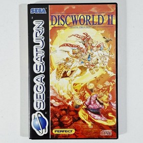 SEGA SATURN Point & Click Adventure DISCWORLD II German PAL Discworld Rincewind
