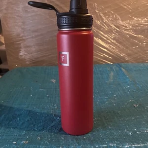 Frasco de hierro 22 oz botella de acero inoxidable/rojo - Imagen 1 de 5