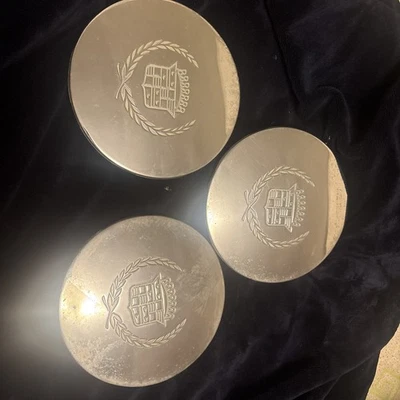 Cadillac Eldorado Sevilla Deville 1995-2005 tapa central cromada 3544650 OEM #382 Foto 1 de 4