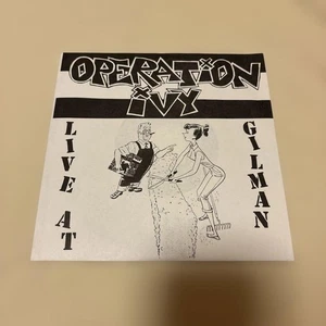 Operation Ivy 7" EP Live at Gilman Punk Rock Vinyl Used - Picture 1 of 4