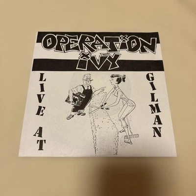Operation Ivy 7" EP Live at Gilman Punk Rock Vinyl Used - Image 1 of 4