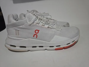On Men Cloudnova 2 3ME30210256 White Running Shoes Sneakers Size 10.5 - Picture 1 of 9