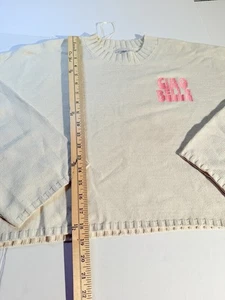 Suéter para mujer Sincerely Jules azul crema talla L - Imagen 1 de 6