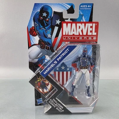 Figura de acción Marvel Universe PATRIOT 3,75" Eli Bradley 002 Serie 4 Hasbro 2011 Foto 1 de 4