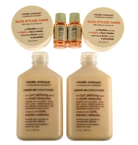 Mixed Brands Skin & Hair Bundle Chicks Pixi Glow Tonic Leave-In Conditioner NEW - Picture 1 of 13
