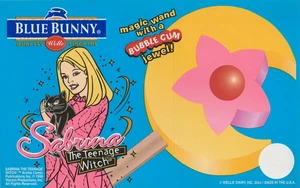 Sabrina Ice Cream Wand, Character bar, Ice Cream Truck Sticker 8"x5" - Picture 1 of 1