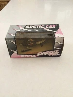 2004 Arctic Cat Firecat Tiger 1:18 Scale Die Cast Model Snowmobile Faded Box - Image 1 of 4