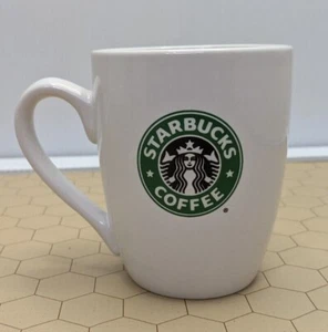 Taza/taza de cerámica Starbucks 2008 10,2 fl oz café/té 4"" 3,25"" diapositiva doble cara - Imagen 1 de 8