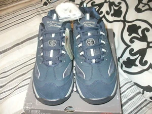 Women's Skechers D'Lites Sr Pooler TOTAL Work Shoes, Navy / Charcoal, 9.5M NWB - Picture 1 of 12