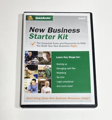 Intuit - Quickbooks - New Business Starter Kit Software - Tutorial - Image 1 of 4