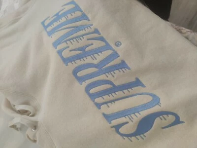 Supreme Crossover Hooded Sweatshirt Natural XL  - Photo 1/4