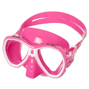 "SEAC ""Elba"" - Cómoda Máscara Dos Vasos en Rosa - Para Snorkel y Buceo - Imagen 1 de 1