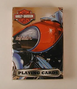Harley Davidson Bicycle Brand Playing Cards - Picture 1 of 2