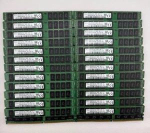Lot of 24 SK Hynix 32GB 2Rx4 PC4-2400T-RB1-11 Server RAM HMA84GR7MFR4N-UH - Picture 1 of 2
