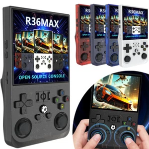 R36 MAX 4" IPS Handheld Spielkonsole Retro Gaming Open Source Emulator Player - Bild 1 von 28