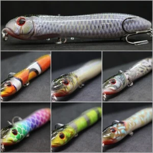 Topwater Popper Walking Bait Fishing Lures 4 inch 1/2 oz For Bass Fishing HW769 - Picture 1 of 60